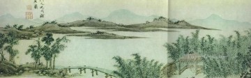 traditional Painting - shen zhou unknown waterscape traditional Chinese